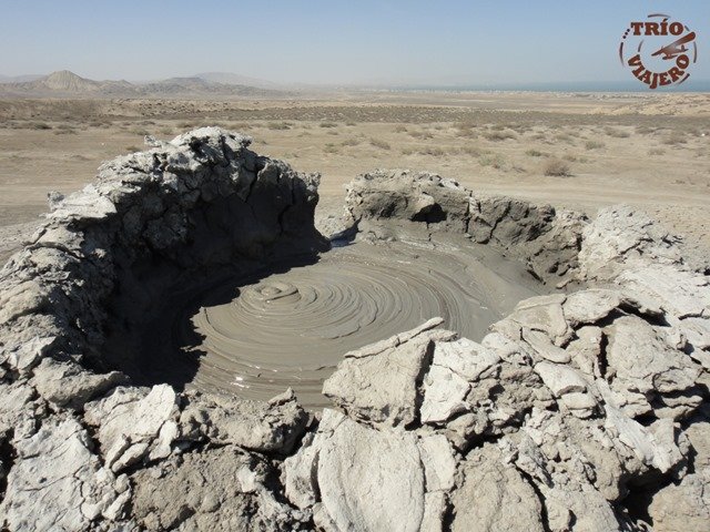 Volcanes de barro, Gobustán, Azerbaiyán
